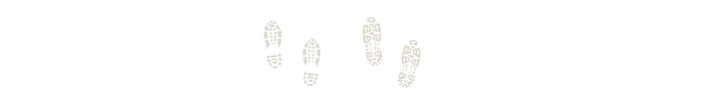 footsteps graphic